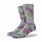 Elation Crew Socks // Blue (S)