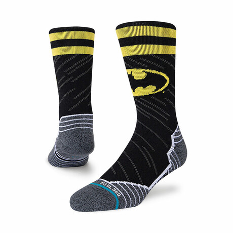 Dark Knight Crew Socks // Black (S)