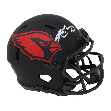 Kyler Murray // Signed Arizona Cardinals Riddell Speed Mini Helmet // Eclipse Black Matte