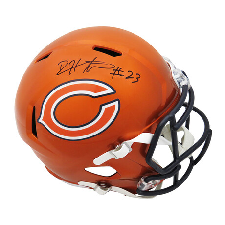 Devin Hester // Signed Chicago Bears Riddell Full Size Replica Speed Helmet // Flash Edition
