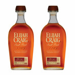 Elijah Craig // Small Batch Bourbon // Set of 2 // 750 ml Each