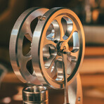 Einstein's Stirling Engine