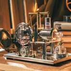Hawking's Stirling Engine