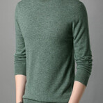Matias Sweater // Gray + Green (XL)