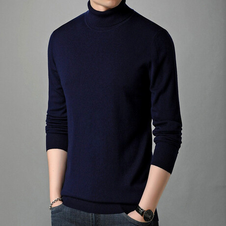 Jovani Sweater // Dark Blue (M)