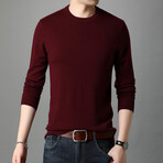 Chance Sweater // Wine Red (M)