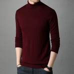 Haiden Sweater // Wine Red (L)