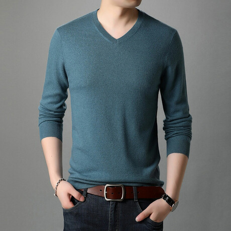Milton Sweater // Blue (XS)