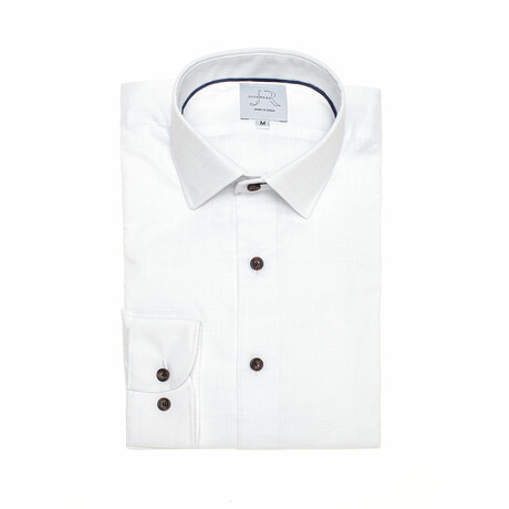 Vittone Slim Fit Shirt V1 // White (Euro: 38)