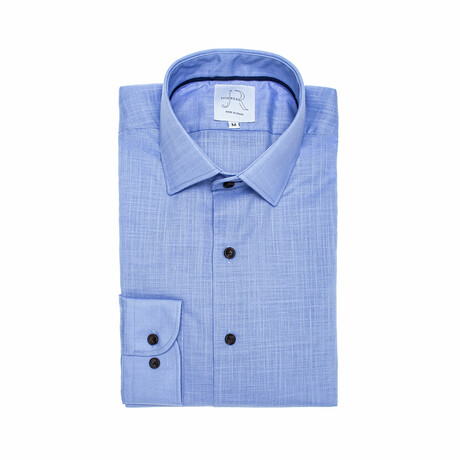 Vittone Slim Fit Shirt V2 // Navy (Euro: 38)