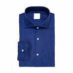Jr Limited Edition Slim Fit Shirt // Dark Blue (Euro: 38)
