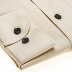 Vittone Tailor Fit Shirt // Beige (Euro: 38)
