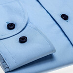 Vittone Slim Fit Shirt // Blue (Euro: 38)