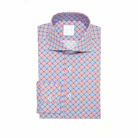 Jr Limited Edition Slim Fit Shirt // Marrone Blue (Euro: 38)
