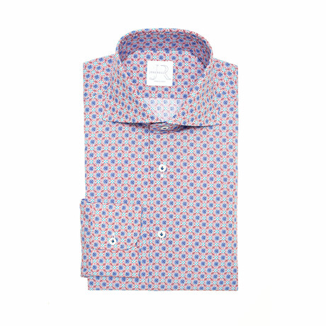 Jr Limited Edition Slim Fit Shirt // Blue Marrone (Euro: 38)