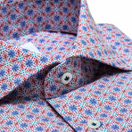 Jr Limited Edition Slim Fit Shirt // Marrone Blue (Euro: 38)
