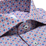 Jr Limited Edition Slim Fit Shirt // Blue Marrone (Euro: 38)