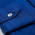 Jr Limited Edition Slim Fit Shirt // Dark Blue (Euro: 38)
