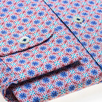 Jr Limited Edition Slim Fit Shirt // Blue Marrone (Euro: 38)