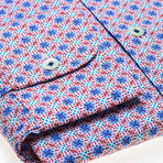 Jr Limited Edition Regular Fit Shirt // Blue Marrone (Euro: 38)