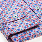 Jr Limited Edition Slim Fit Shirt // Marrone Blue (Euro: 38)