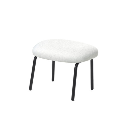 Dost Steel Footstool // Light Gray