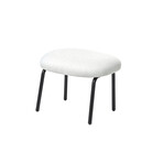 Dost Steel Footstool // Light Gray