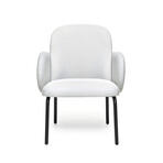 Dost Steel Lounge Chair // Light Gray