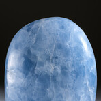 Genuine Polished Blue Calcite Freeform