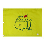 Jack Nicklaus // Signed 2001 Masters Golf Pin Flag (JSA LOA)