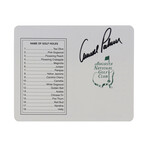 Arnold Palmer // Signed Augusta National Golf Course Masters Scorecard (JSA)