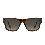 Givenchy Women's Oversize Square Sunglasses // Havana + Brown