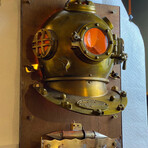 Diver Helmet Sconce