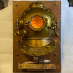 Diver Helmet Sconce