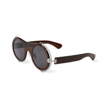 Unisex CKNYC1877SR Sunglasses // Crystal Brown