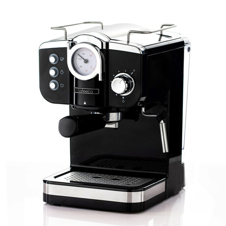 Lafeeca 19 Bar Espresso Coffee Machine + Milk Frother // Obsidian