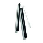 Black Glass Straws // 4 Pack // 7"