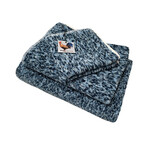 Denim Blue Linen (Wash Cloth)