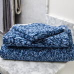 Denim Blue Linen (Wash Cloth)