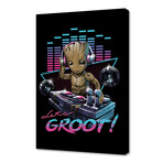 DJ Groot - Color Sep (12"H x 8"W x 0.75"D)