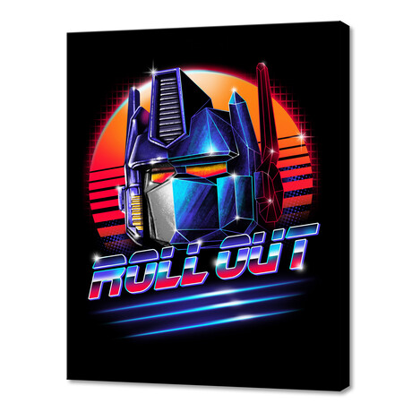 Roll Out! (10"H x 8"W x 0.75"D)