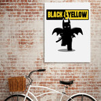 Bat and Yellow (10"H x 8"W x 0.75"D)