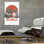 Sumo Pop - Color Sep (12"H x 8"W x 0.75"D)