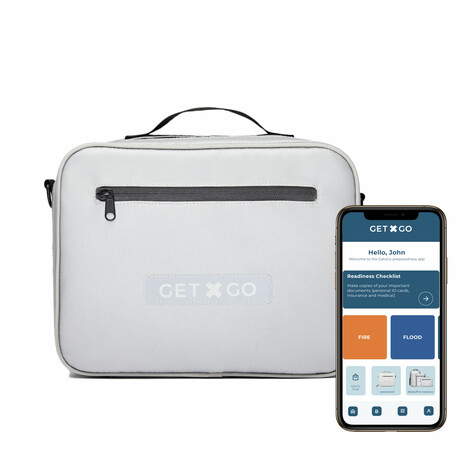 GETXGO® Pre-Filled GO Kit // Fire + Water-Resistant