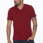 V-Neck T-Shirt // Pack of 7 // Assorted Colors (Small)