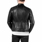 Marcel Leather Jacket // Black (M)