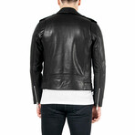 Myles Leather Jacket // Black (S)