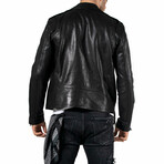 Jasper Leather Jacket // Black (M)