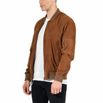 Nicholas Leather Jacket // Tan (XL)