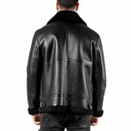 Craig Shearling Jacket // Black (XL)